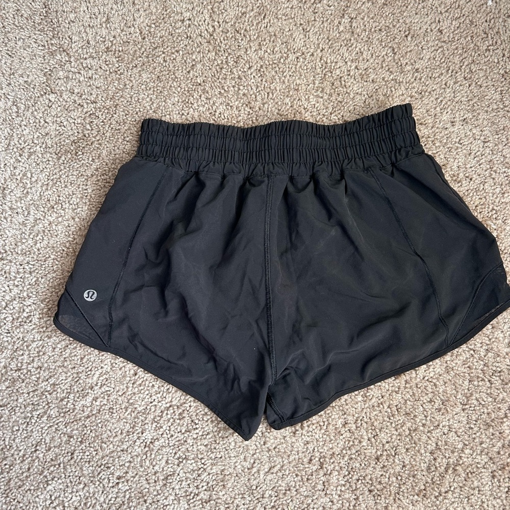 lululemon athletica Black Women's Running Shorts